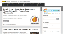 Desktop Screenshot of collectifprovence.com