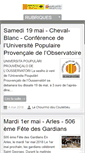 Mobile Screenshot of collectifprovence.com